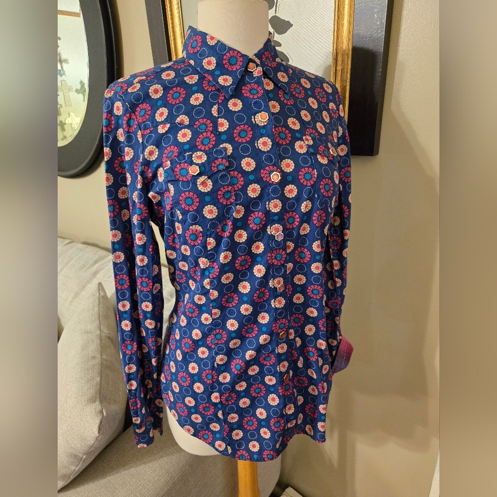 Roper: FLoral SNAP-Up Shirt